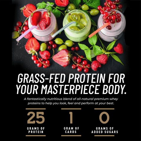 Whey Fantastic Unflavored Grass-Fed Whey Protein Powder 2.3lb - 30 Servings