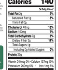 Whey Fantastic Chocolate Nutrition Facts