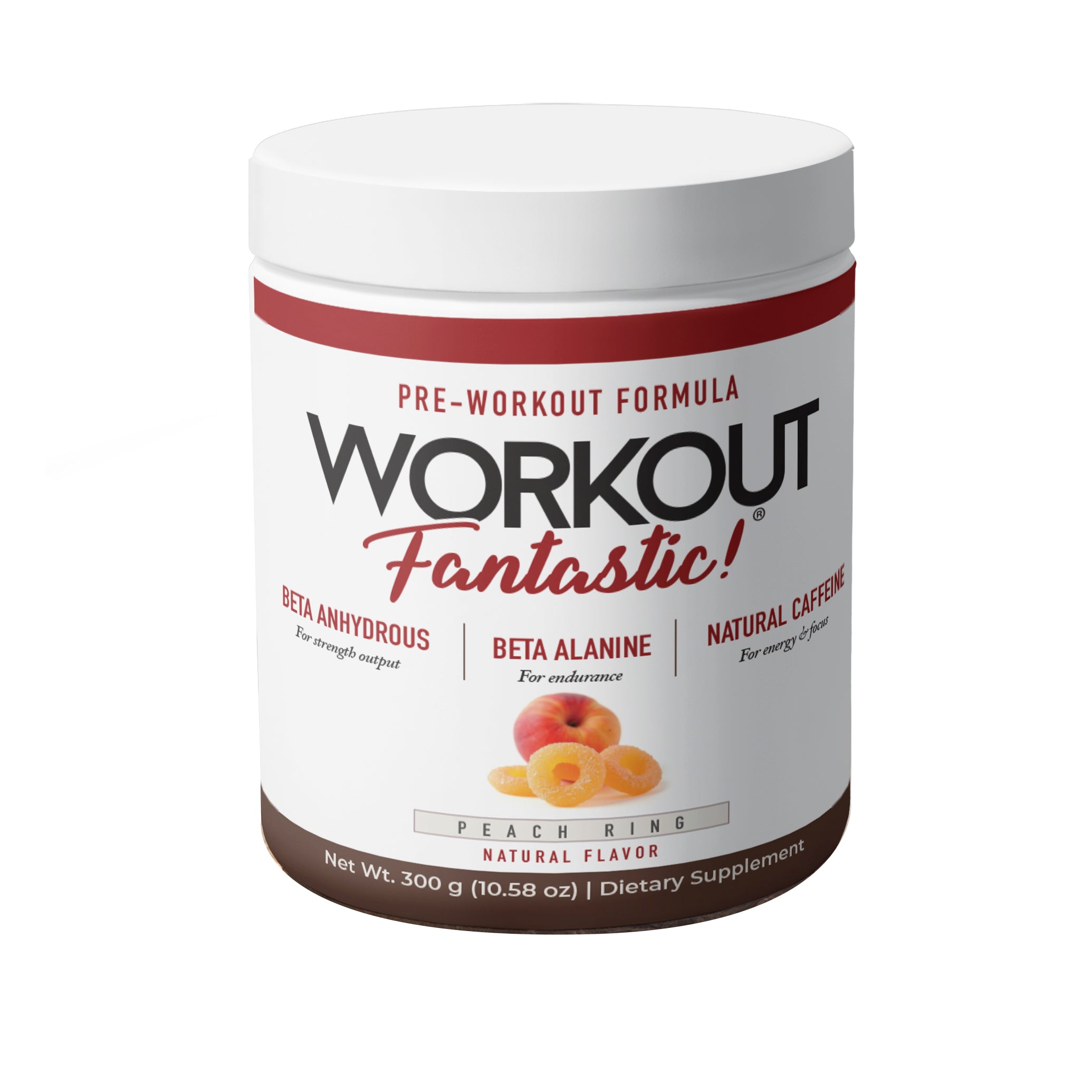 Workout Fantastic Pre-Workout Formula 30 Servings- 300g