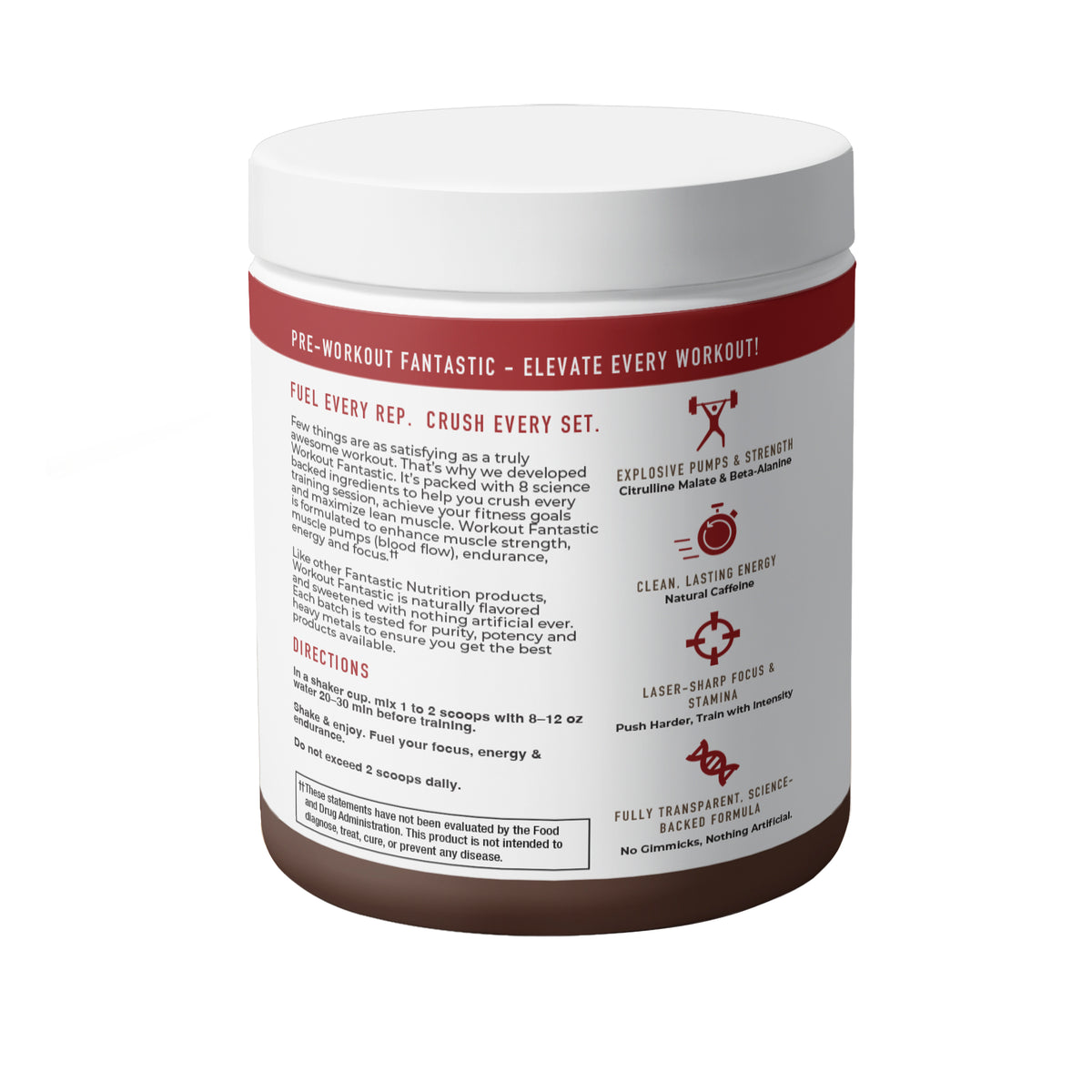 Workout Formula Workout Fantastic Pre-Workout Formula 30 Servings- 300g – Fantastic ...