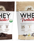 Whey Fantastic Chocolate and Vanilla 2.3lb Pouch Bundle