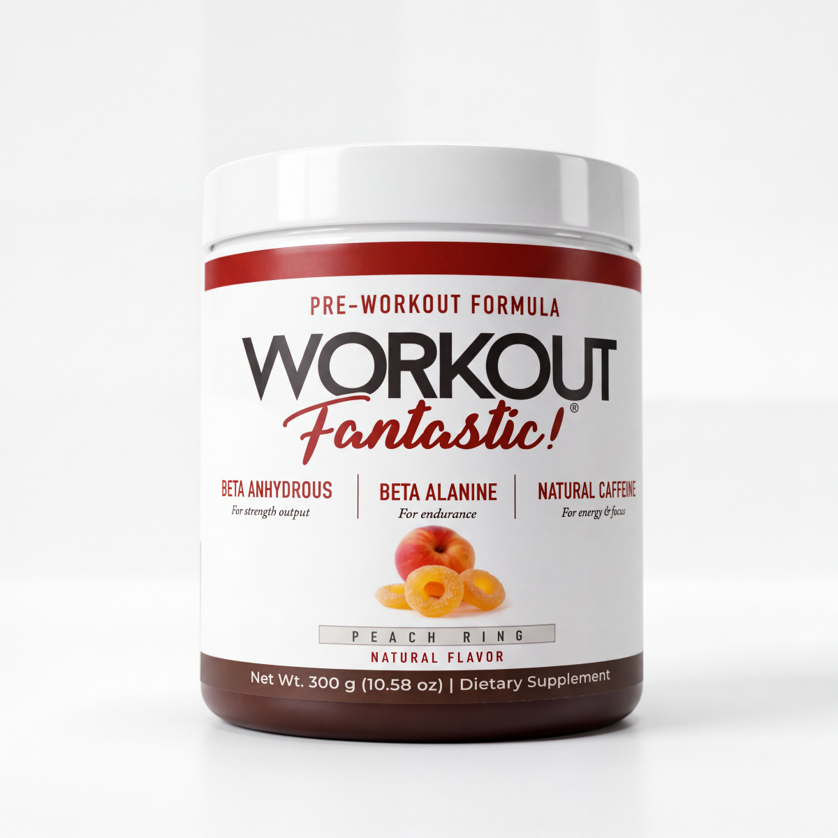 Workout Fantastic Pre-Workout Formula 30 Servings- 300g