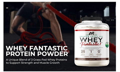 Whey Fantastic 5lb PLUS Collagen Fantastic 2.2lb Bundle - Grass Fed Protein