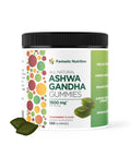 Ashwagandha Gummies - 120 Count. Helps: Reduce Stress, Improve Memory, Enhance Mood, Improve Sleep, Vegan, Gluten and Gelatin Free. Natural Strawberry Flavor. - Fantastic Nutrition