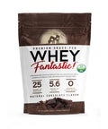 Whey Fantastic - Chocolate - 100% Grass Fed Whey Protein Powder - Unique - 3 - Whey Blend of Whey Isolate, Concentrate & Hydrolysate Provides 25g of Undenatured Protein per Serving - 2.34lb - 28 Servings - Fantastic Nutrition